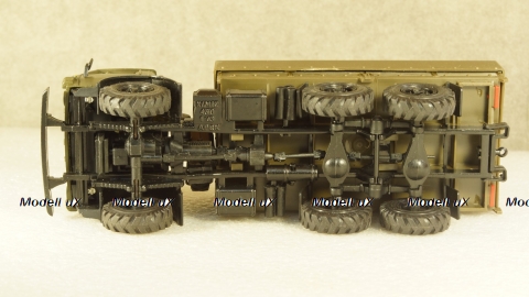 Камаз 4310 бортовой с тентом хаки, Арек 1:43