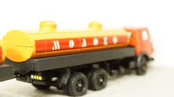 Камаз 53212 Молоко с прицепом, 1:43