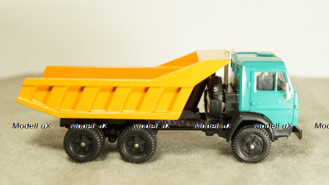 Камаз 5511 самосвал зеленый, 1:43