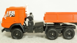 Камаз 5410 борт красный, 1:43