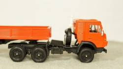 Камаз 5410 борт красный, 1:43