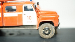 Газ - 53А  АЦ-30 со следами эксплуатации, Modellux 1:43