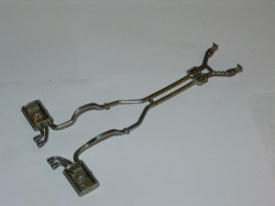 Chevrolet Corvette, выхлопная система