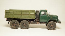 ЗИЛ 131 бортовой со следами эксплуатации, Modellux 1:43