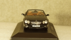 Mercedes SL 600 (R230) black 2003, Altaya 1:43