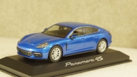 Porsche Panamera 4S (2. Gen.) 2016 blue, Herpa 1:43