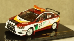 Mitsubishi Lancer Evo X #00 H.Miyoshi/S.Hayashi Rally Japan Safety car 2008, KB1048, IXO 1:43
