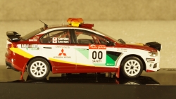Mitsubishi Lancer Evo X #00 H.Miyoshi/S.Hayashi Rally Japan Safety car 2008, KB1048, IXO 1:43