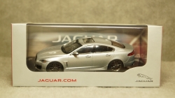 Jaguar XFR rhodium silver, IXO 1:43