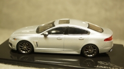Jaguar XFR rhodium silver, IXO 1:43