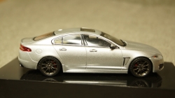 Jaguar XFR rhodium silver, IXO 1:43