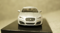 Jaguar XFR rhodium silver, IXO 1:43