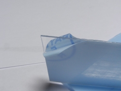 Модельный прозрачный пластик 0,5 мм