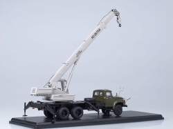Автокран КС-3575А (133ГЯ), хаки/серый SSM1109