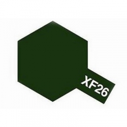 Краска матовая эмалевая (Deep Green), Tamiya XF-26