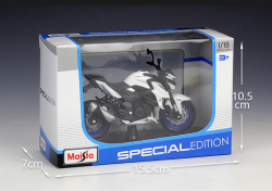Suzuki GSX-S750 ABA, white/black, Maisto 1:18