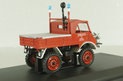 Mercedes Unimog 401 flatbed truck 4x4 Freiwillige Feuerwehr, 03118, Schuco 1:43