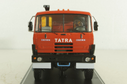 Tatra 815 S3 самосвал с трёхсторонней разгрузкой, красный/желтый, SSM1345, SSM 1:43