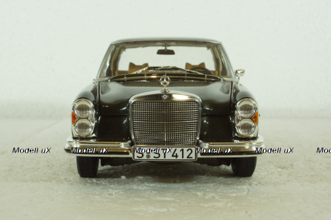 Mercedes 280SE (W108) 1968, dark green, 183935, Norev 1:18