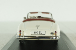 Mercedes 190SL, 1955 (R121), white, Altaya 1:43