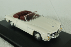Mercedes 190SL, 1955 (R121), white, Altaya 1:43