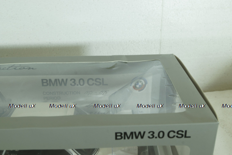 BMW 3.0 CSL (E9) 1971, white, 80432411550, Minichamps 1:18