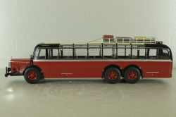 Mercedes O 10000 bus, red, AUTOBUS DAL MONDO #2, Hachette 1:43 