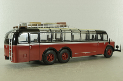 Mercedes O 10000 bus, red, AUTOBUS DAL MONDO #2, Hachette 1:43 