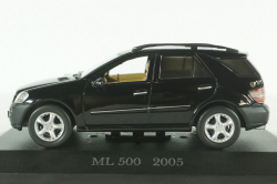 Mercedes ML500, (W164), 2005 black, Altaya 1:43