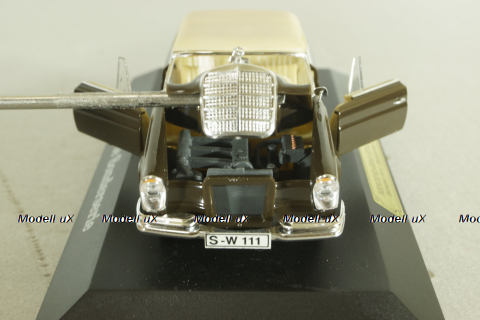 Mercedes 220 SE Coupe (W111) 1961, brown, 4317, Faller 1:43