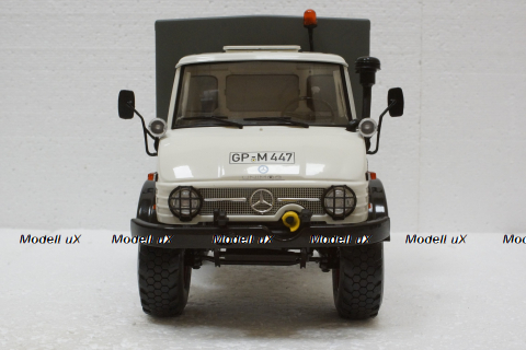Mercedes Unimog 406, grey, 450044600, Schuco  1:18