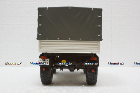 Mercedes Unimog 406, grey, 450044600, Schuco  1:18