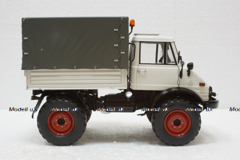 Mercedes Unimog 406, grey, 450044600, Schuco  1:18