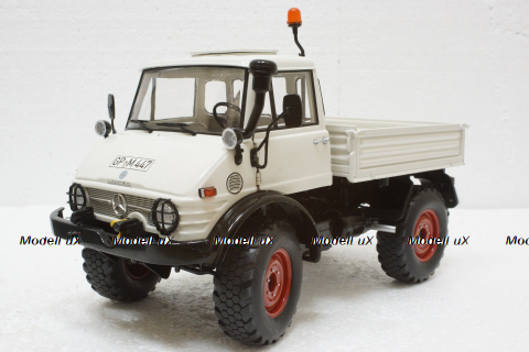 Mercedes Unimog 406, grey, 450044600, Schuco  1:18