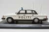 Volvo 240 GL, 1986, Politi Danmark, 155171495, Minichamps 1:18