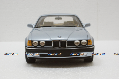 BMW 730i (E32) 1986 light blue, 100023008, Minichamps 1:18