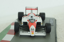 McLaren MP4/4 Ayrton Senna, white/red,  Altaya 1:43