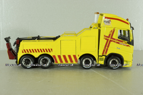 Volvo FH750, эвакуатор, желтый, SAL002, Salah43 1:43