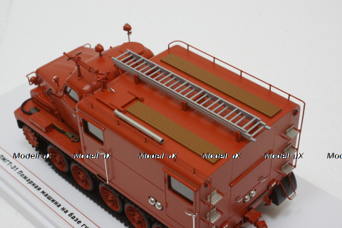 ПМГТ-31 Пожарная машина на базе тягача АТ-Т, Прилуки, УССР, 1957г, TruckTyr 1:43