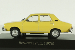 Renault R12 TL 1976, yellow, Grandes Autos, Altaya 1:43