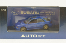 Subaru Impreza WRX Sti Wagon, New Age, blue, 58631, AutoArt 1:43