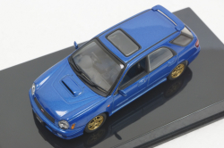 Subaru Impreza WRX Sti Wagon, New Age, blue, 58631, AutoArt 1:43
