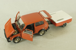 Ваз-2121 Нива с прицепом скиф,Тантал/Радон 1:43