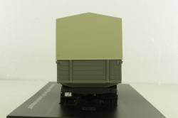 Mercedes L6600 truck "Deutsche Bundespost" telecommunications services, grey,Schuco 1:43