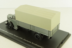 Mercedes L6600 truck "Deutsche Bundespost" telecommunications services, grey,Schuco 1:43