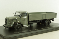 Mercedes L6600 truck "Deutsche Bundespost" telecommunications services, grey,Schuco 1:43