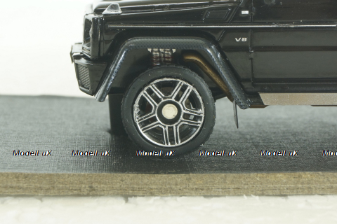 Mercedes G500 4x4² W463 2015, black, G-Class, IScale 1:43 Уценка!