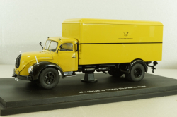 Magirus S 6500 "Deutsche Bundespost" telecommunications services, yellow, Schuco 1:43