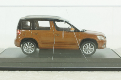 Skoda Yeti 2016, orange, Abrex 1:43  Уценка!