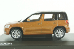 Skoda Yeti 2016, orange, Abrex 1:43  Уценка!